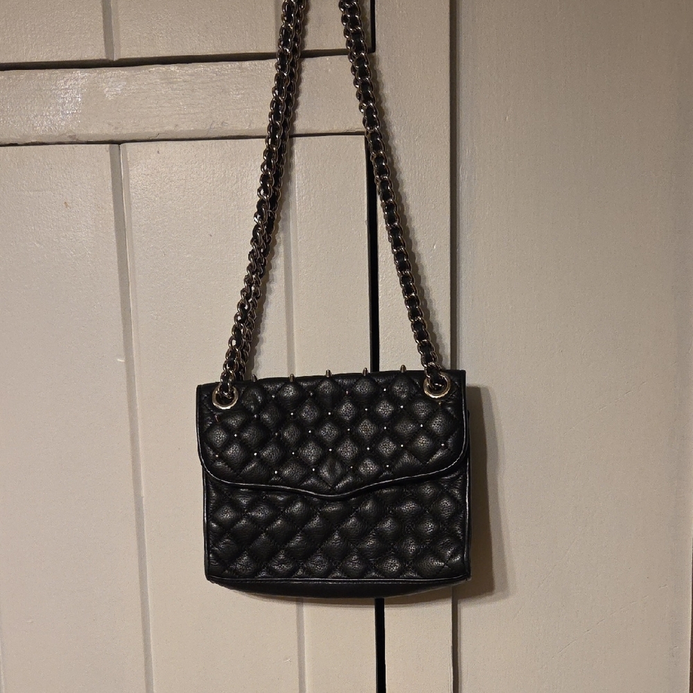 Rebecca Minkoff Black Quilted Crossbody Bag